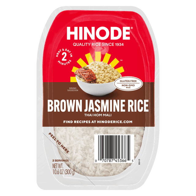 2 Minute Rice Trays Microwavable Brown Rice image