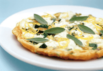 Photo of Cheesy Egg and Zucchini Frittata with Rice