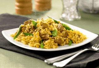 Photo of Lamb Rice with Green Beans and Snow Peas