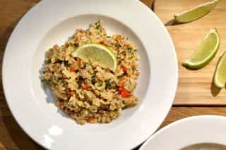 Photo of One Pan Chimichurri Ground Turkey and Rice