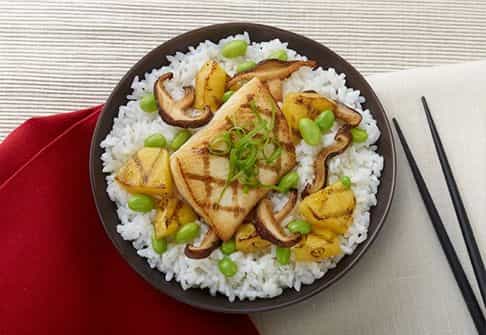 Photo of Teriyaki Mahi Mahi & Coconut Rice